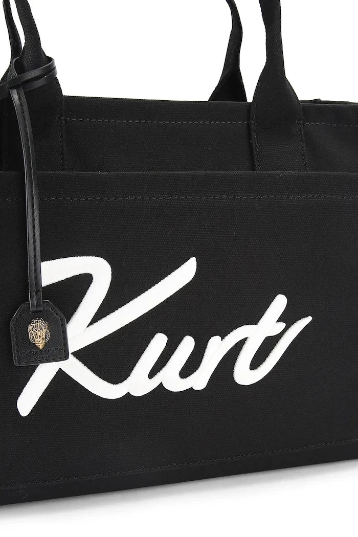 Kurt Geiger London чанта tote дамска от памук