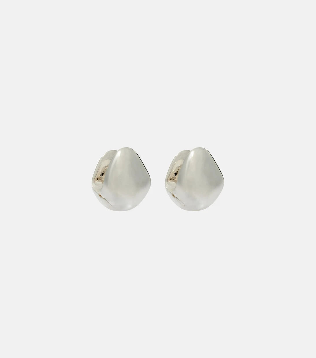 Phoebe Philo - Pebble Stud sterling silver earrings