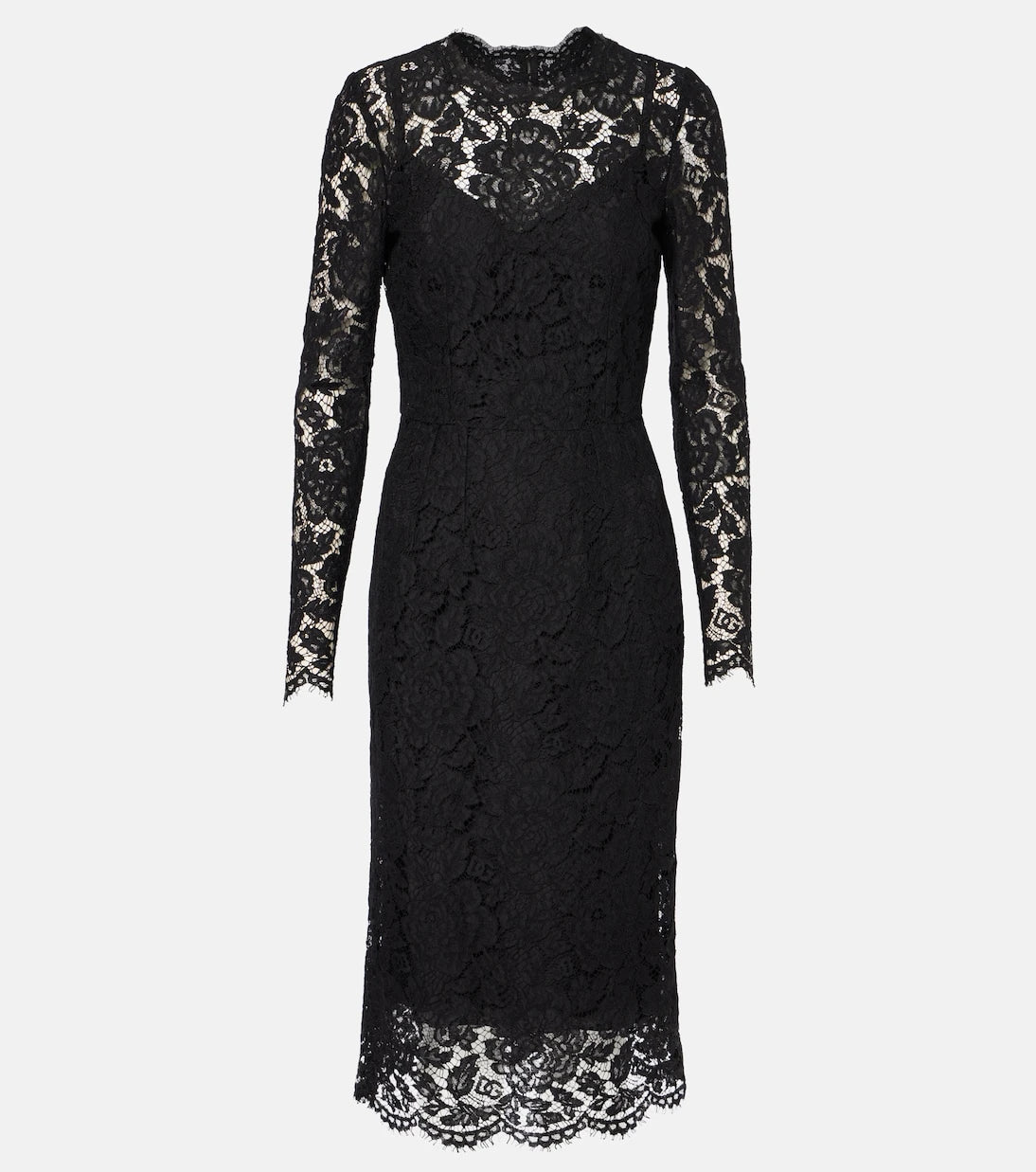Dolce&Gabbana - DG lace midi dress