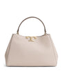 Tory Burch Beige Medium Leather Eleanor Top-Handle Bag