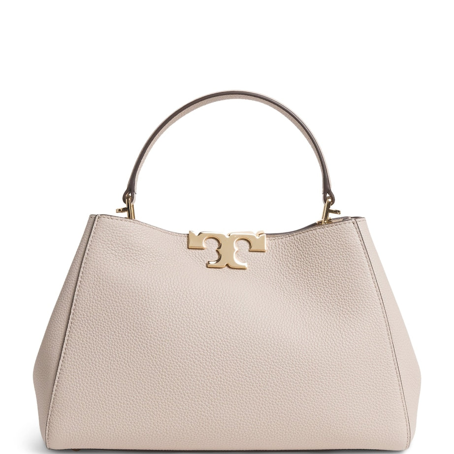 Tory Burch Beige Medium Leather Eleanor Top-Handle Bag