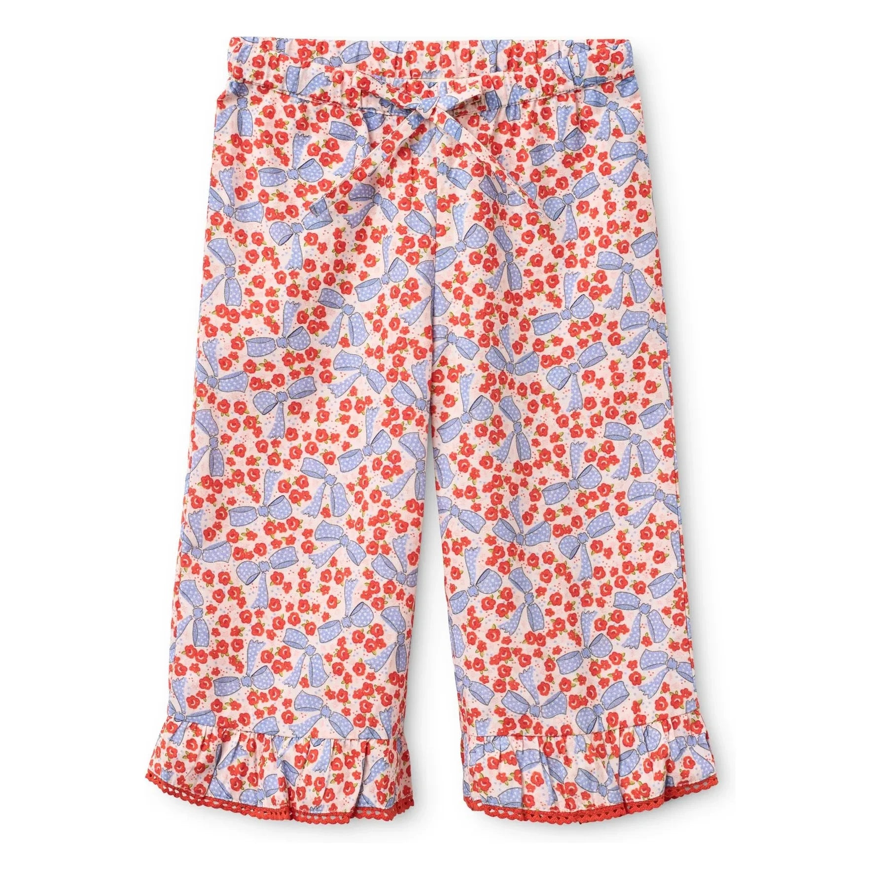 Flöss - Debbie Fleuri Pants | Red