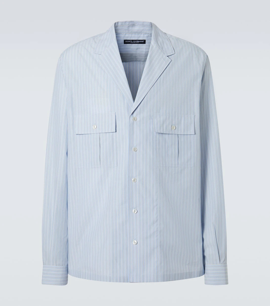 Dolce&Gabbana - Martini striped cotton shirt