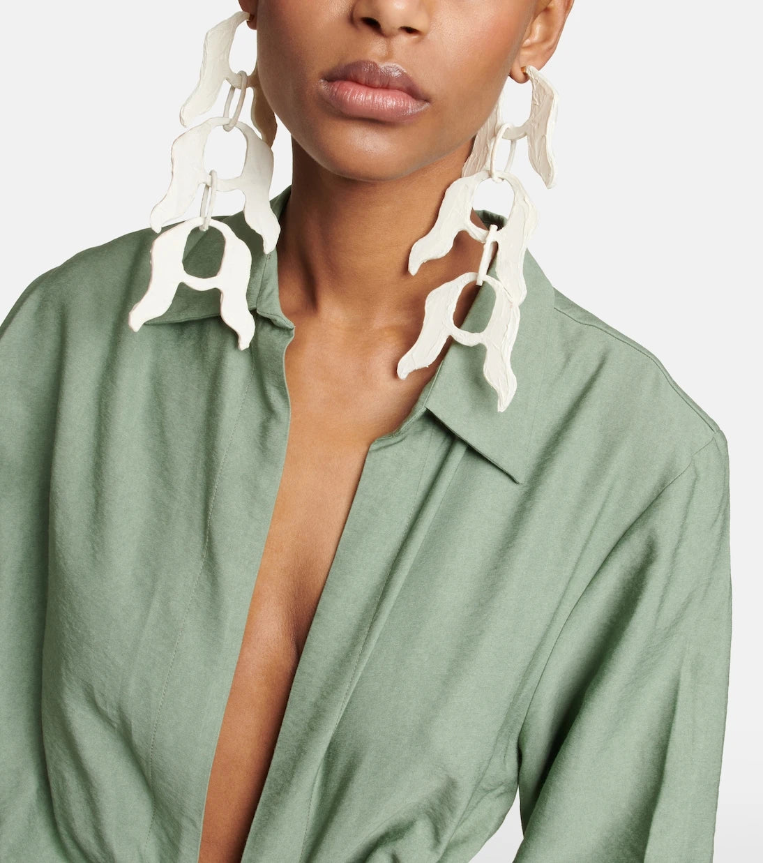 Jacquemus - La Robe Bahia tie-detail minidress