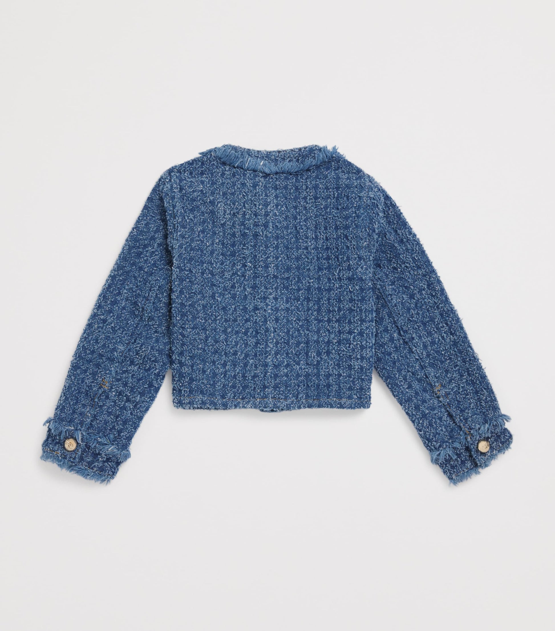 Self-Portrait Kids Heart Denim Jacket (3-12 Years)