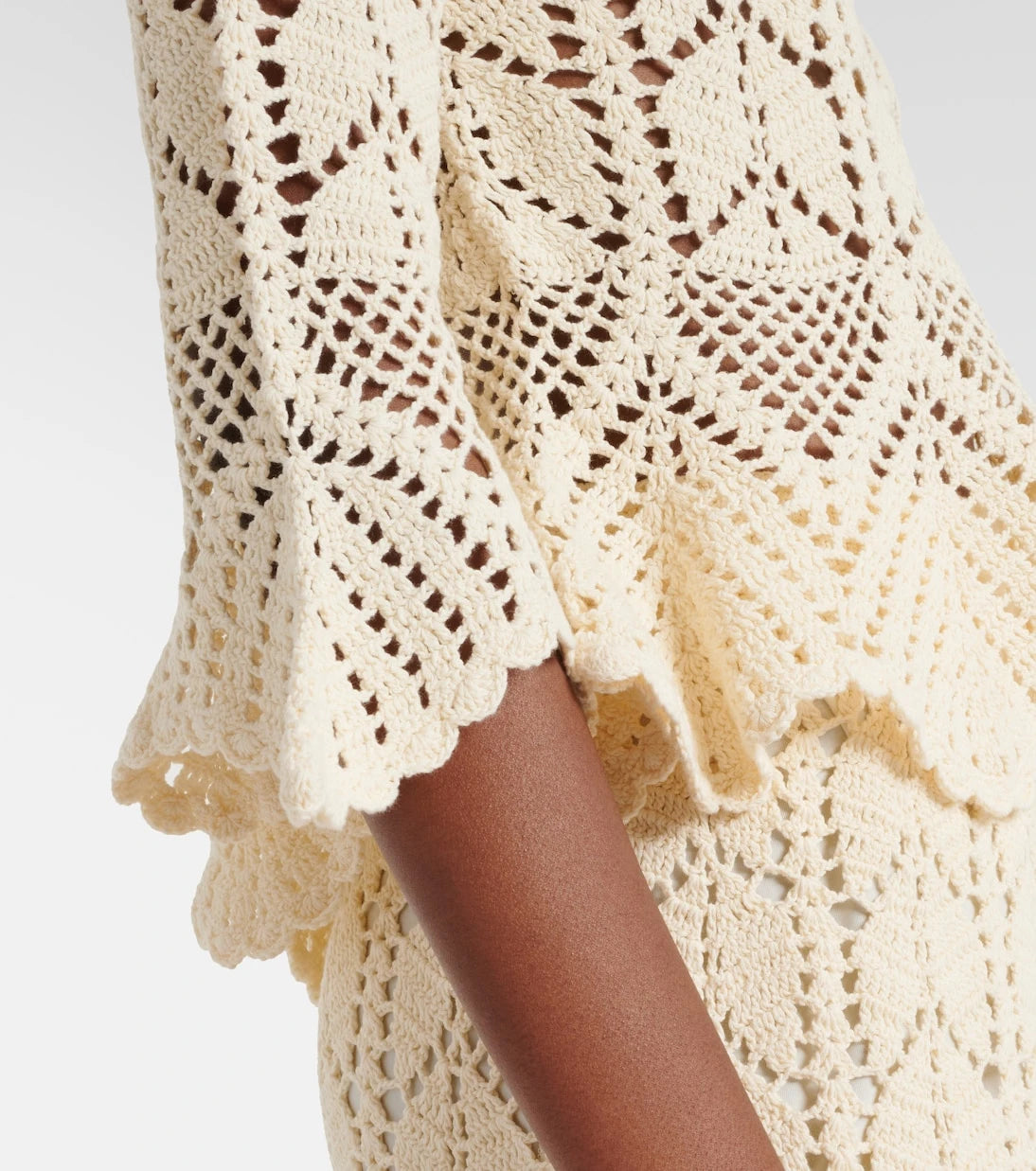 Zimmermann - Crochet cotton top