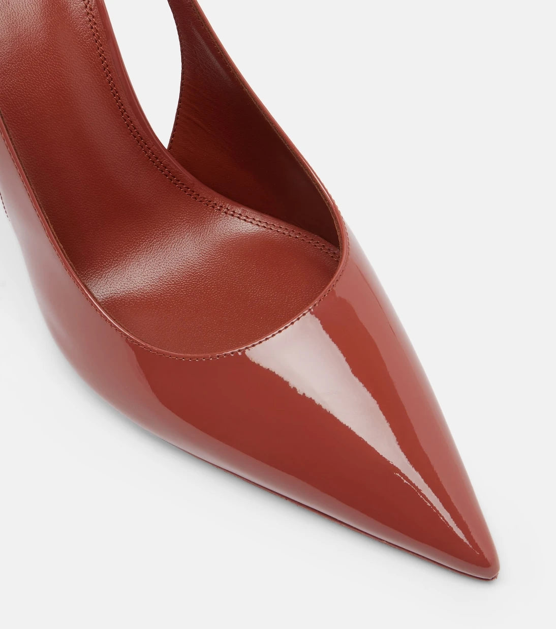 Paris Texas - Lidia patent leather slingback pumps