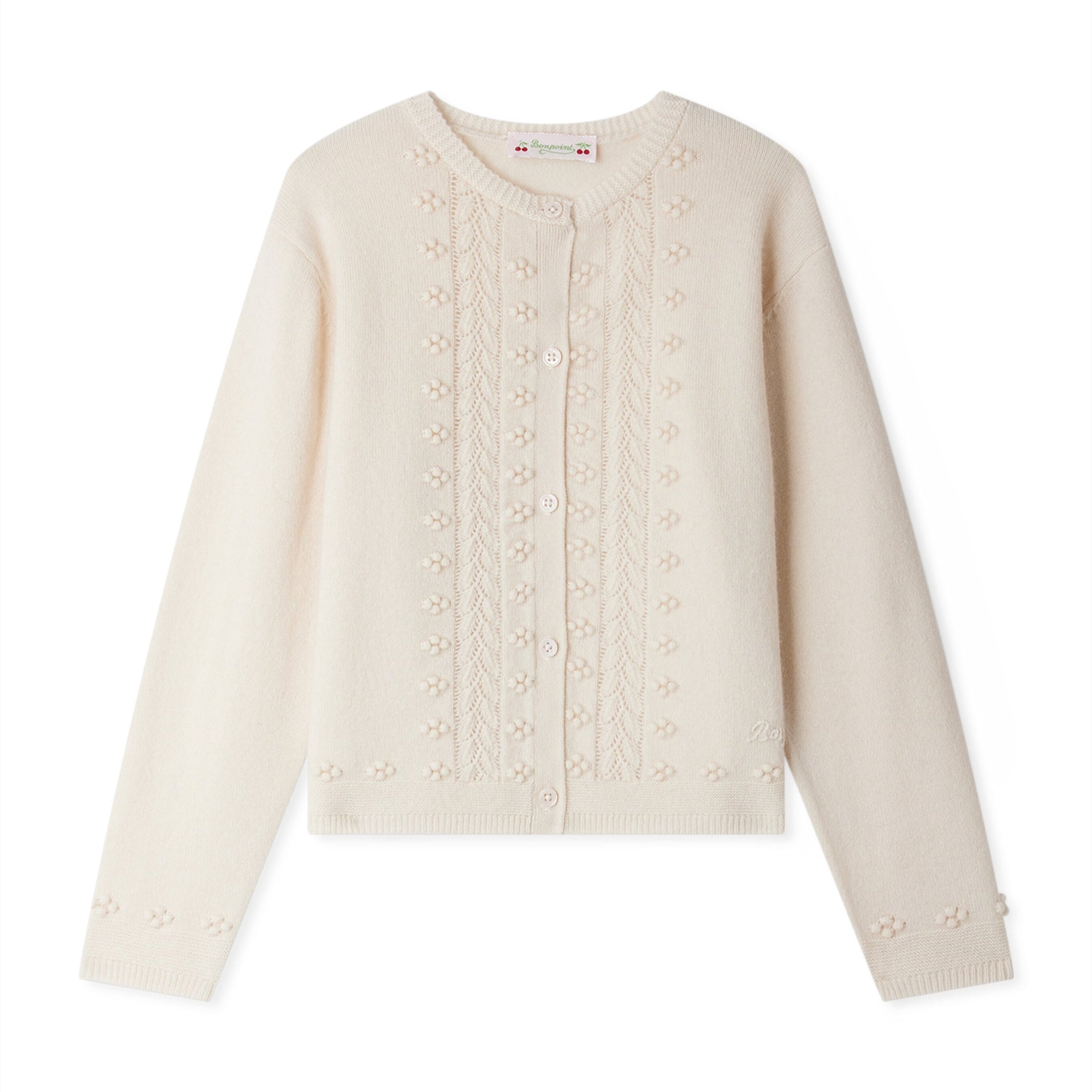 Wool-Cashmere Juka Cardigan (4-8 Years)