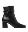 Lawton AB 65 Leather Heeled Boots