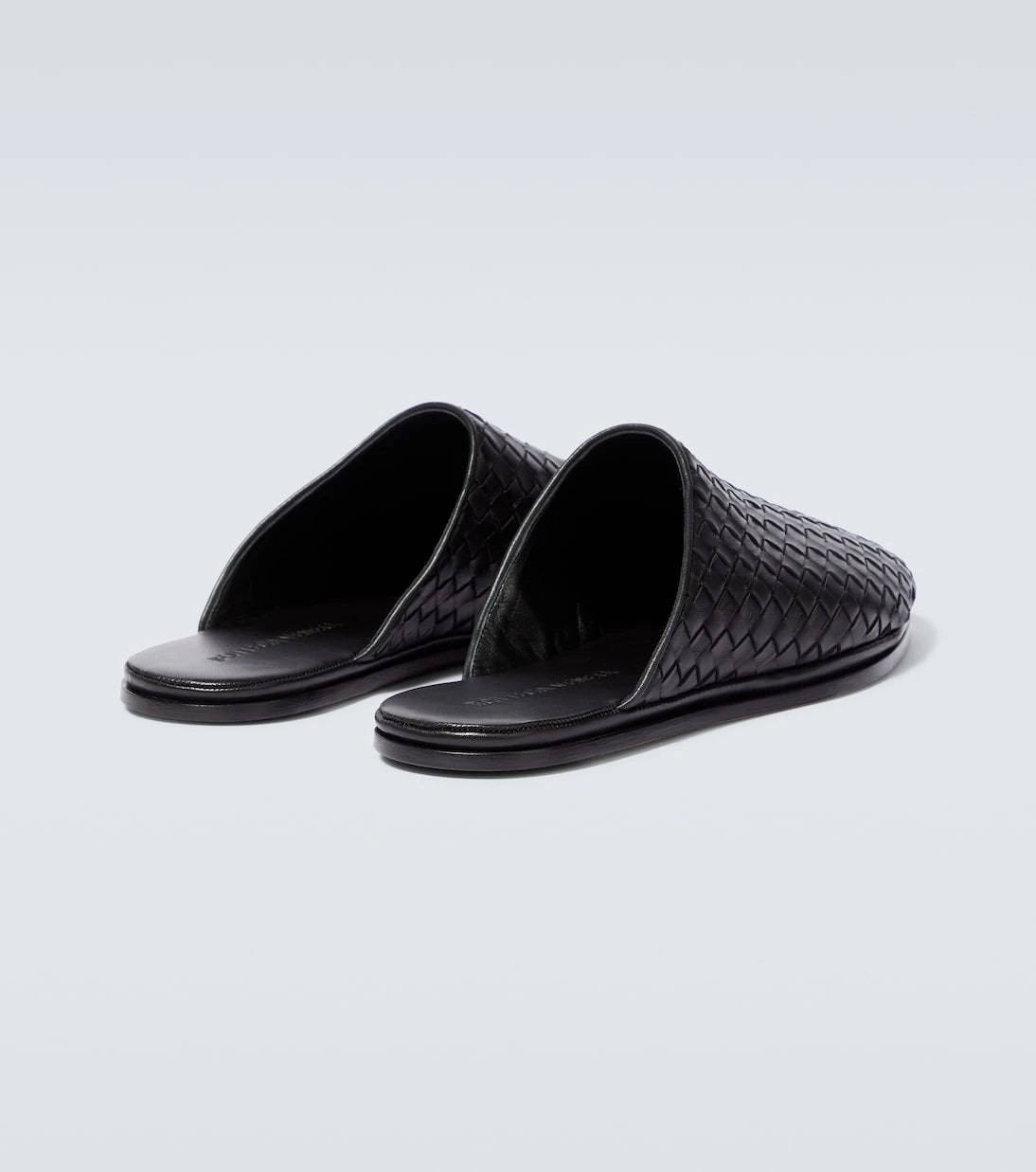 Bottega Veneta - Intrecciato leather slippers
