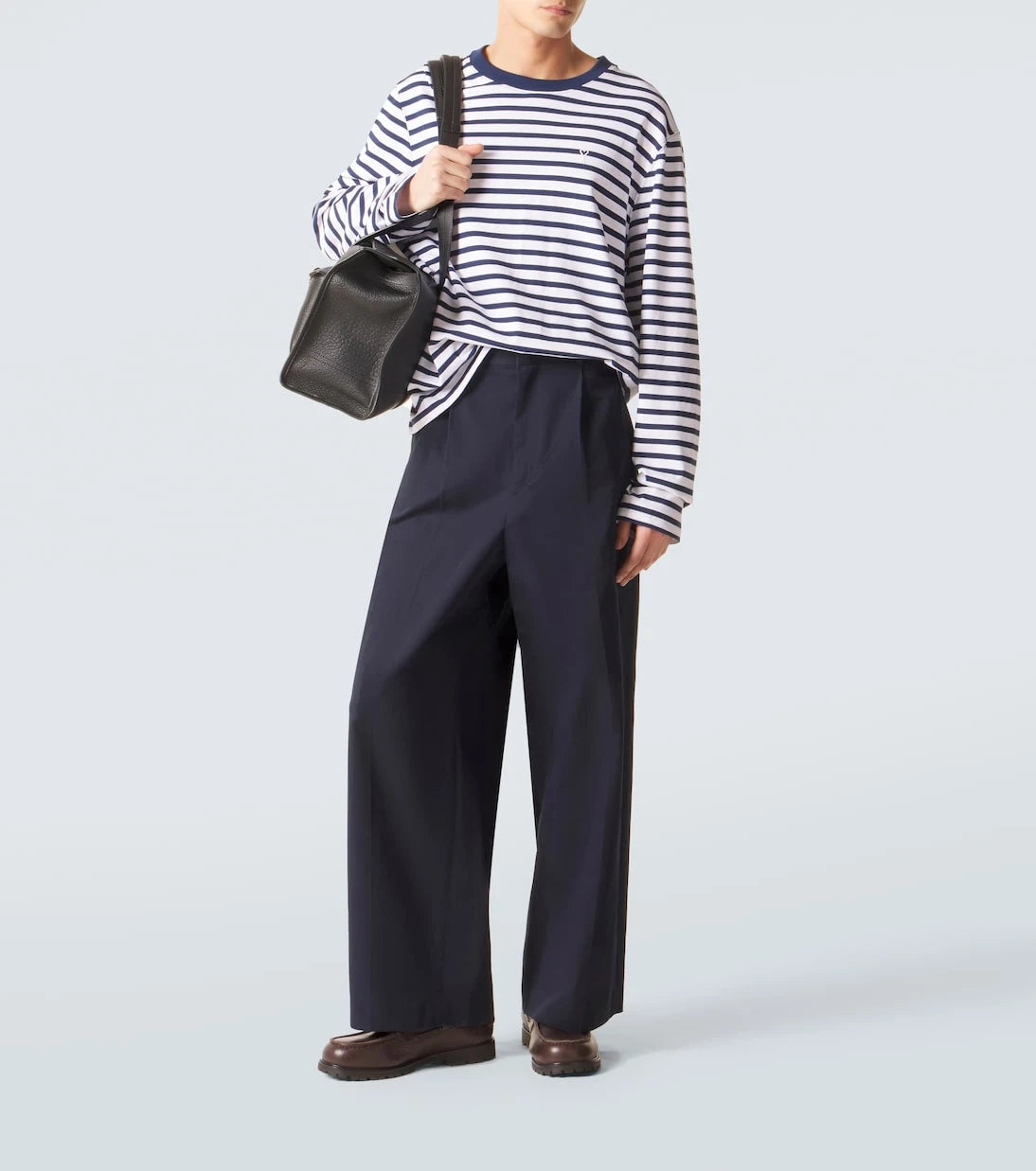Ami Paris - Striped cotton jersey T-shirt