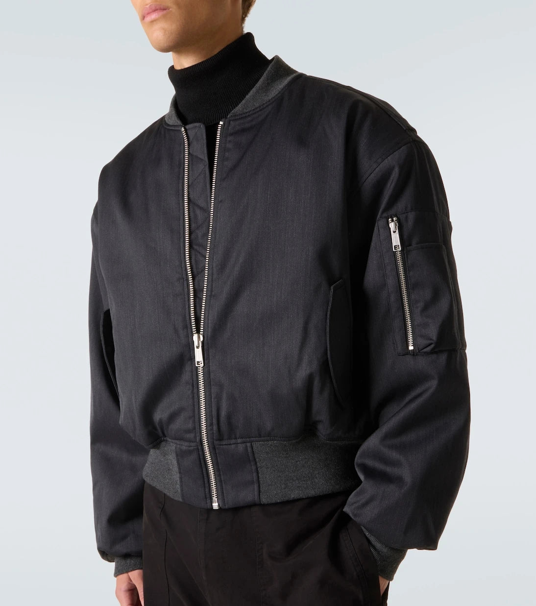 Entire Studios - Cropped bomber jacket