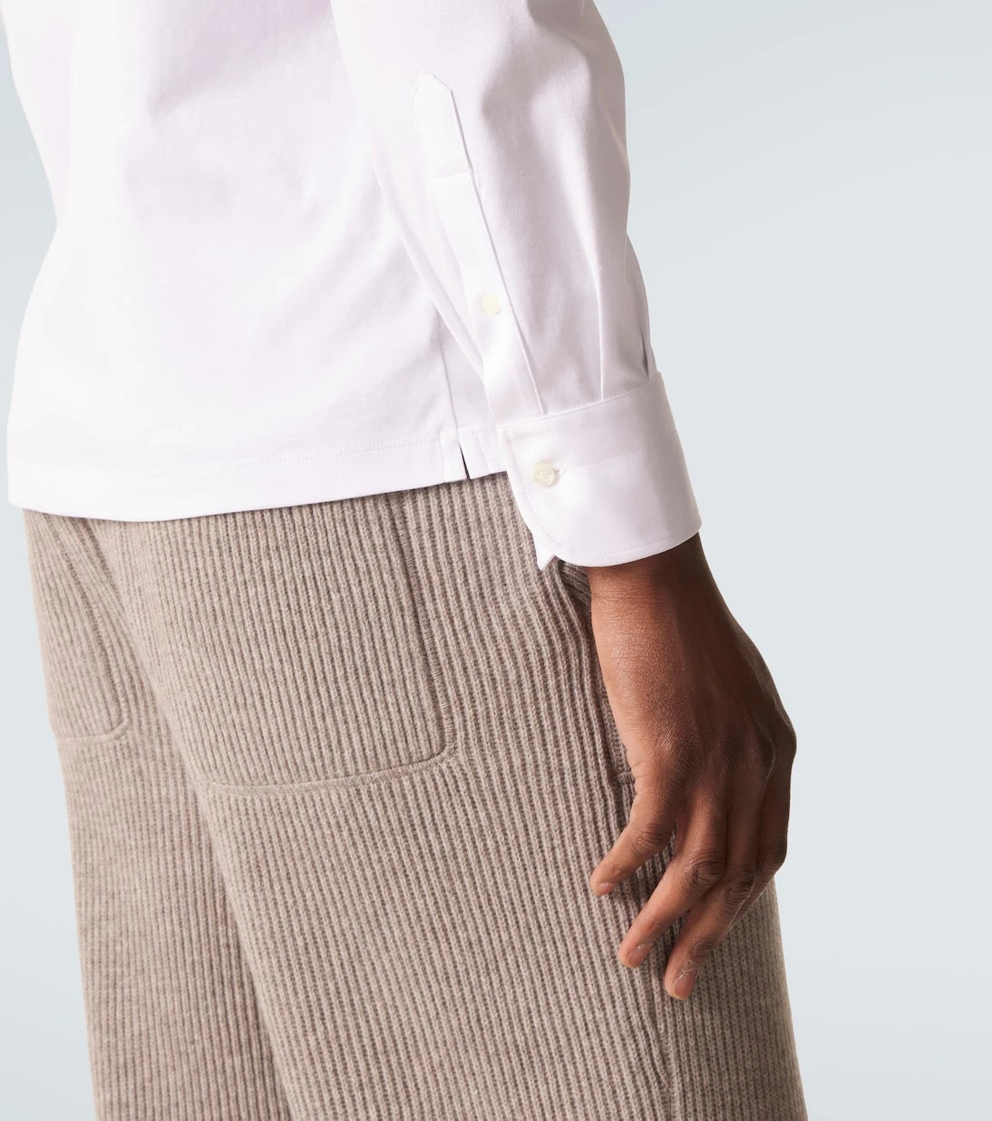 Brunello Cucinelli - Cotton jersey polo shirt