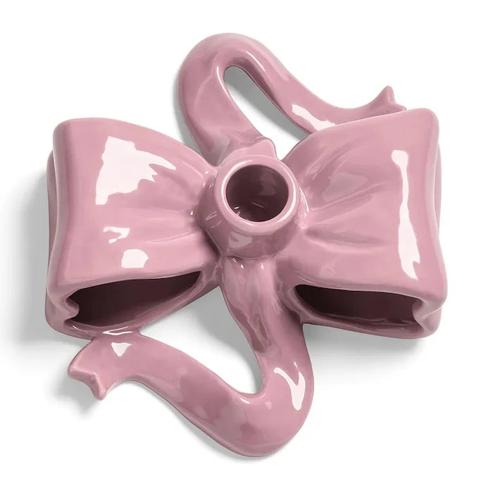 Декоративен свещник &k amsterdam ribbon pink