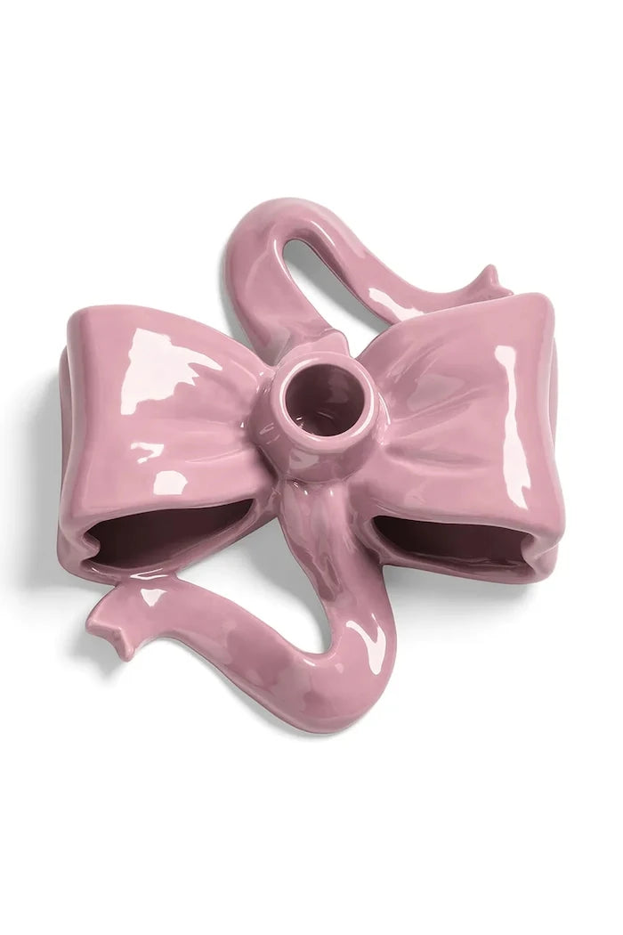 Dekoratif şamdan &k amsterdam ribbon pink