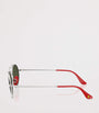 RB3775M Metal Oval Sunglasses