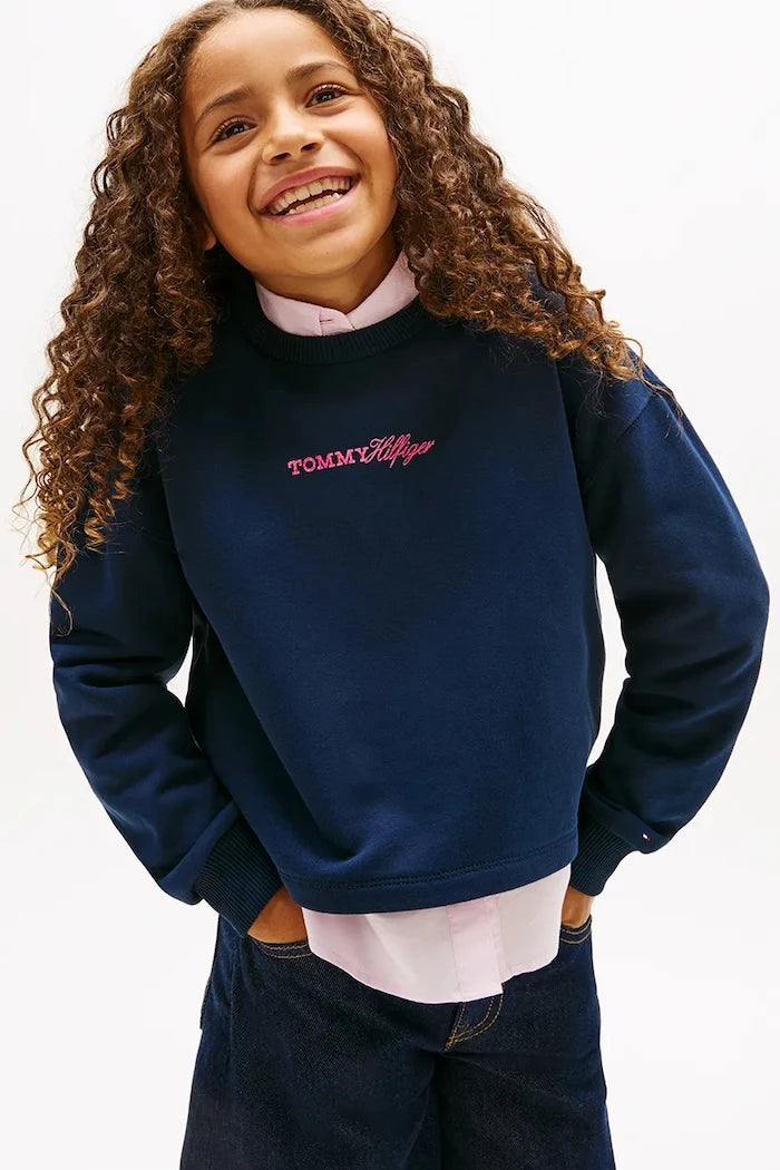 Tommy Hilfiger суичър за деца от памук