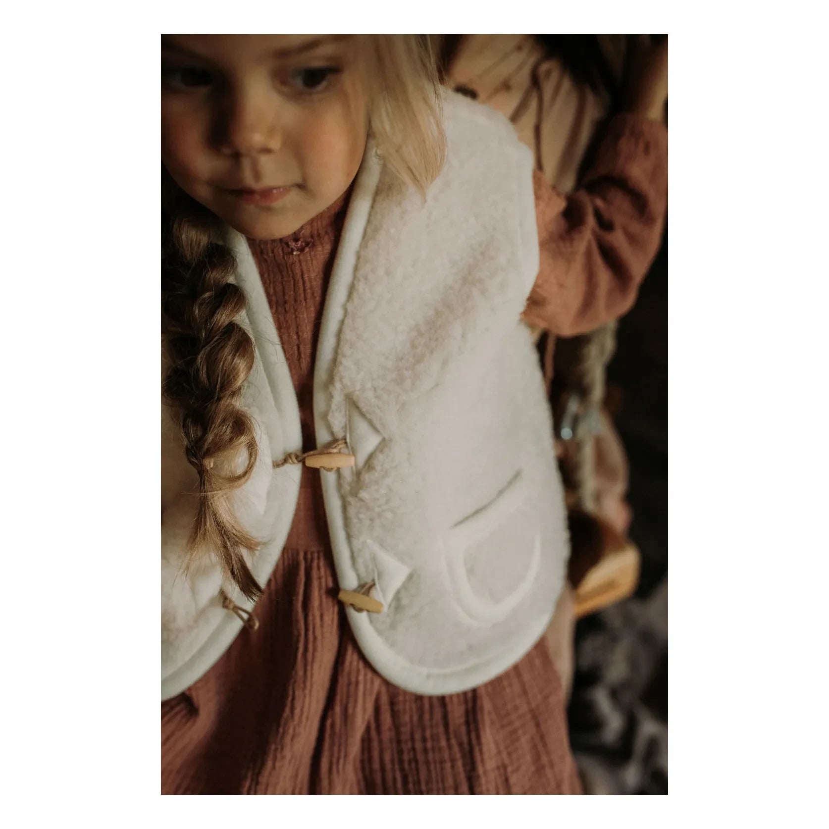 Alwero - Alpen sleeveless vest | Ecru