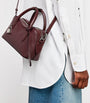 Stella McCartney Burgundy Tiny Ryder Top-Handle Bag