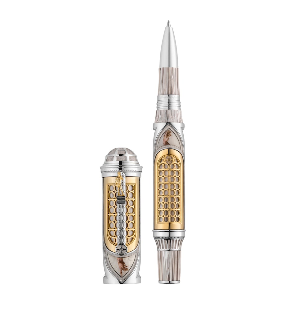 Yellow Gold Michelangelo Rollerball Pen