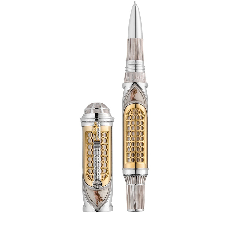 Yellow Gold Michelangelo Rollerball Pen