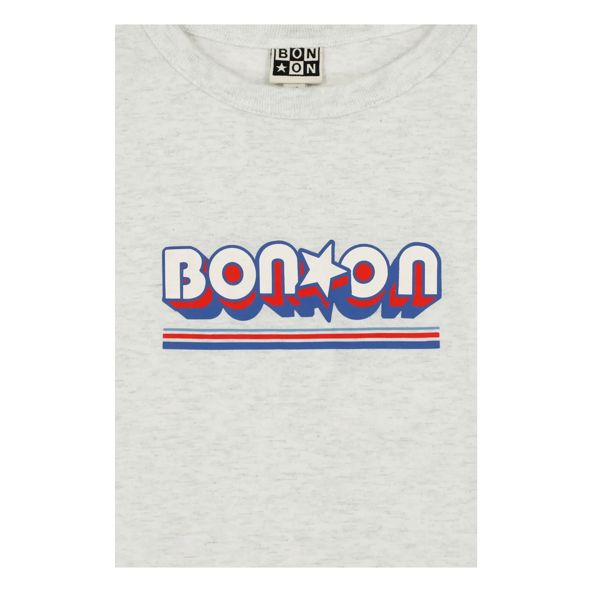 Bonton - Chiné Tubo Bonton T-shirt | Grey