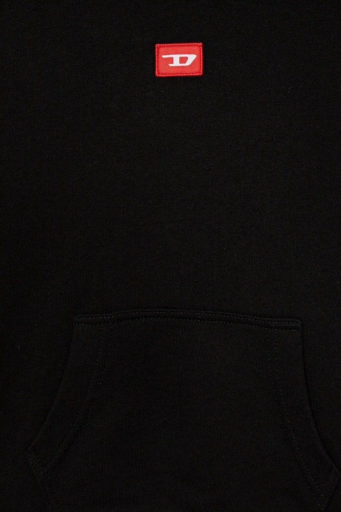 Diesel SXGINHOOD OVER SWEAT-SHIRT Çocuk Pamuklu Sweatshirt