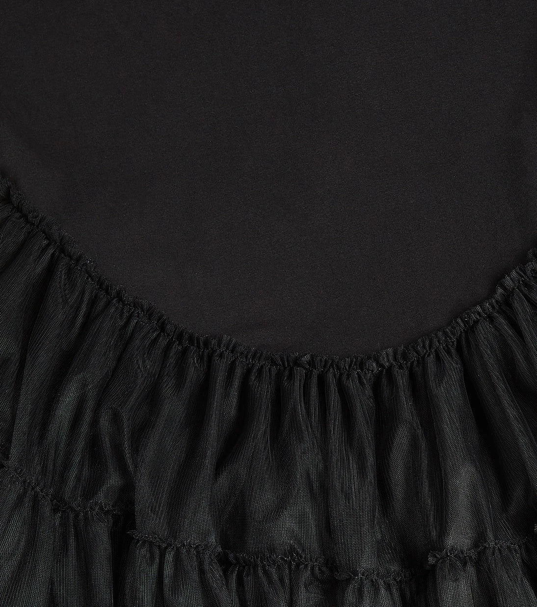 Caroline Bosmans - Jersey and tulle dress