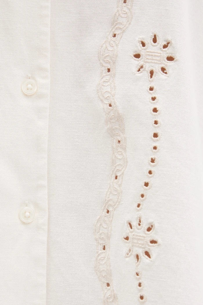 Tommy Jeans ketenli yazlık elbise