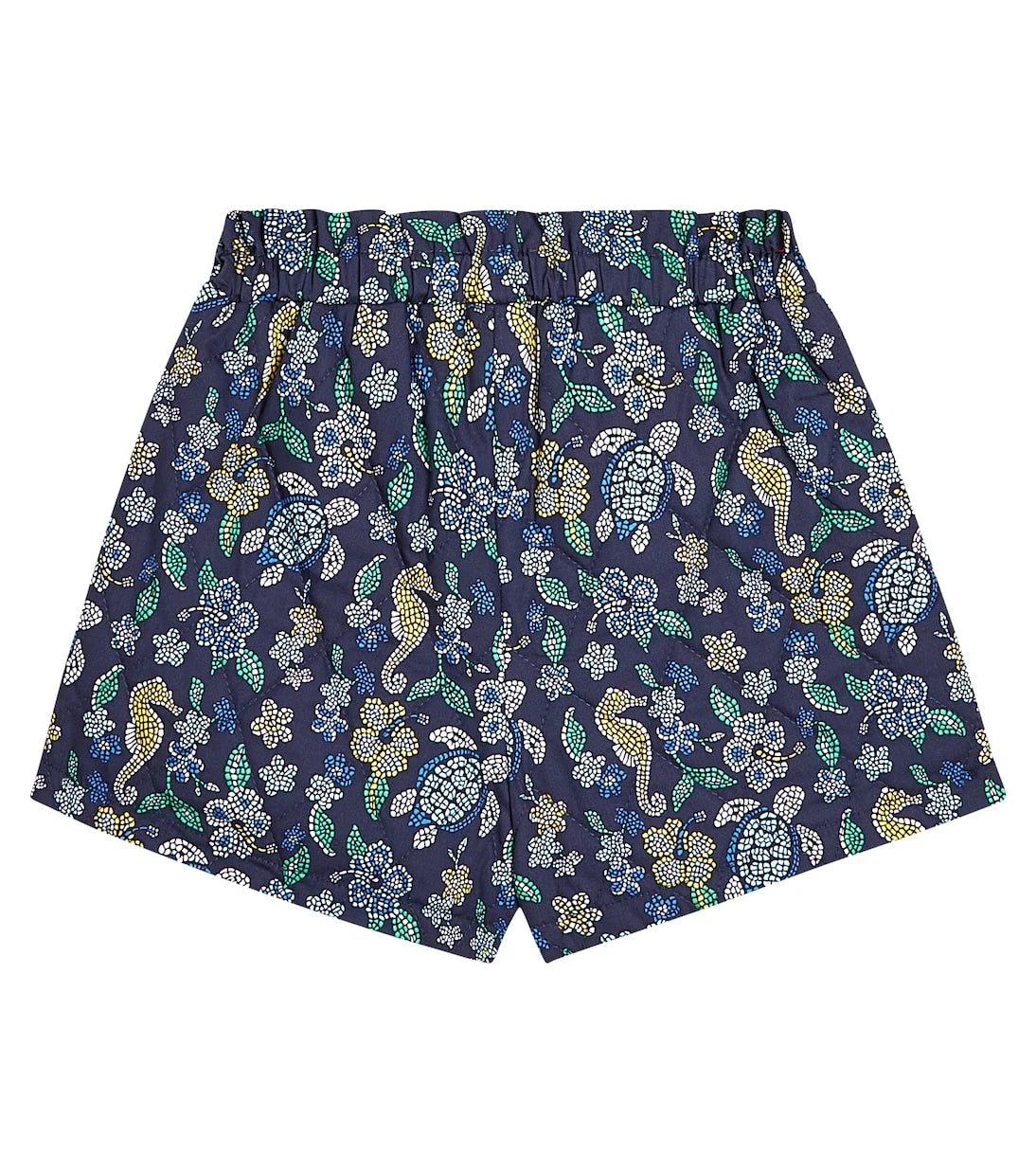 Vilebrequin Kids - Mosaïque printed cotton shorts