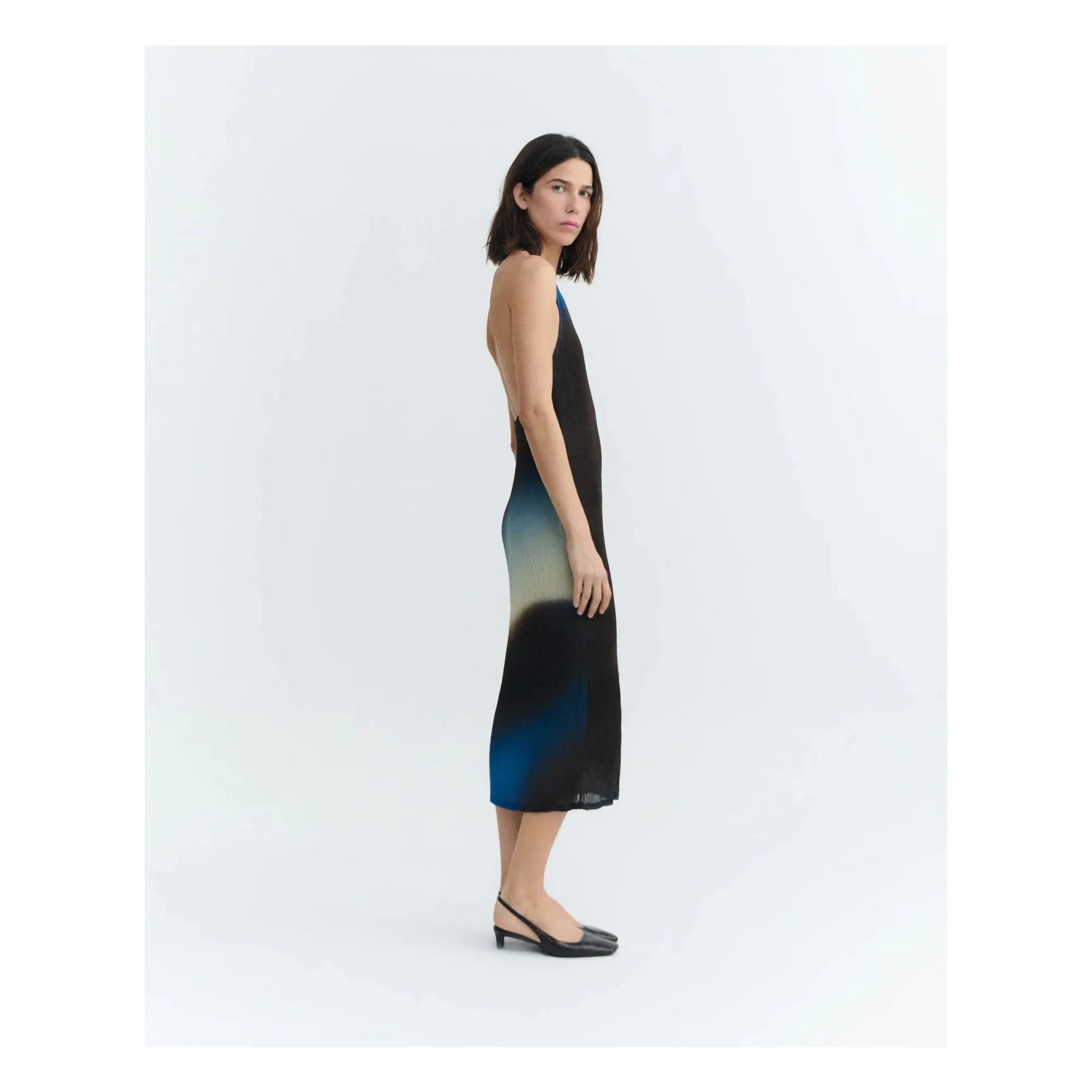 Thinking Mu - Miriam dress | Blue