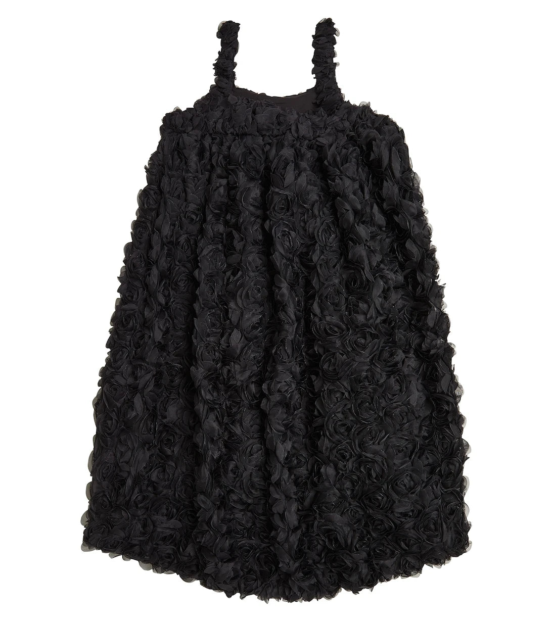 Caroline Bosmans - Floral-appliqué tulle dress