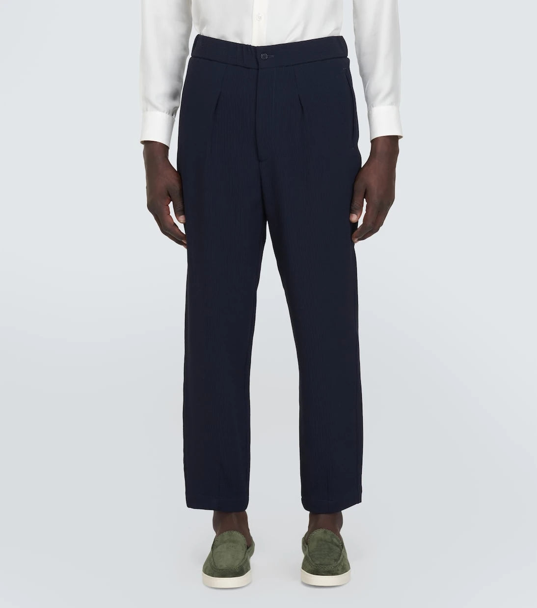 Giorgio Armani - Wool-blend straight pants