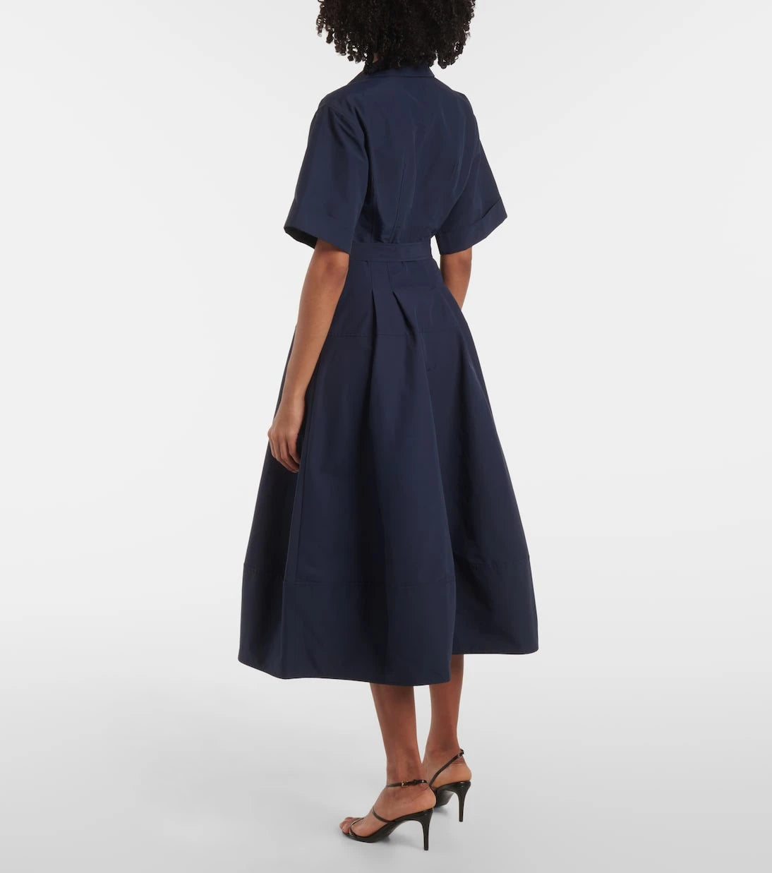 Simkhai - Deanna belted faille midi dress