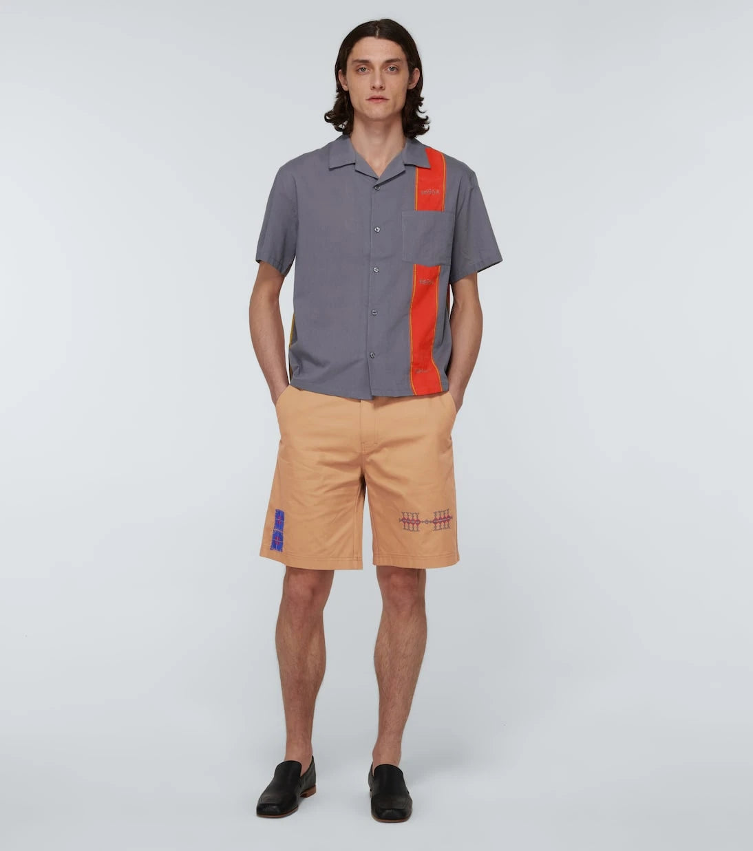 Adish - Makhlut cotton chino shorts