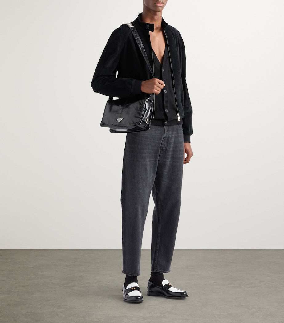 Prada Patent Leather Shoulder Bag