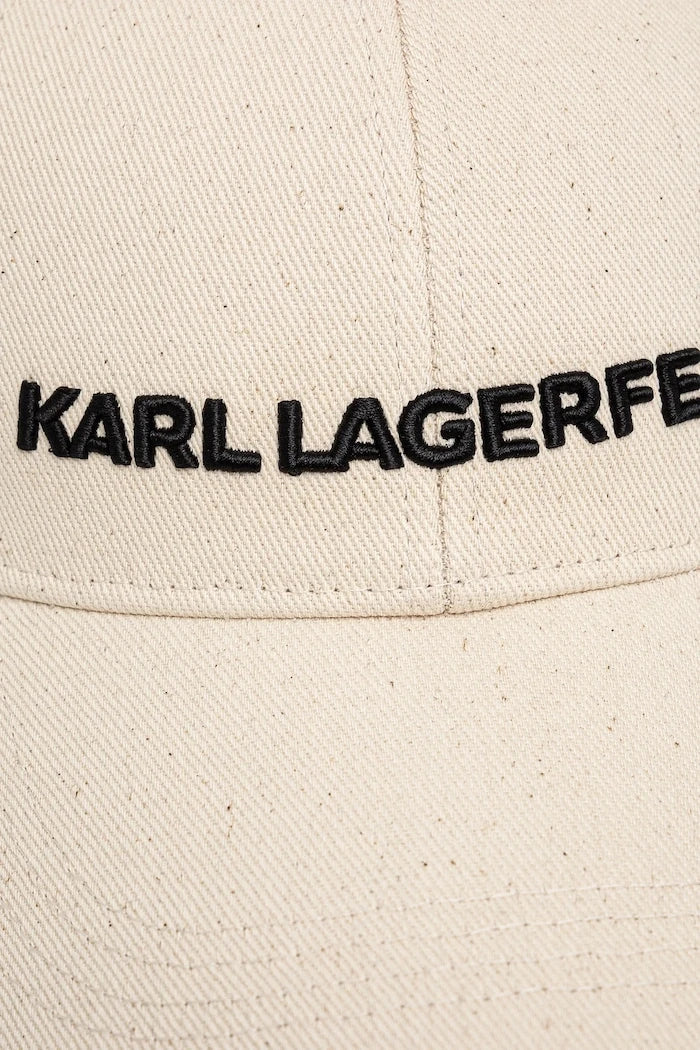 Karl Lagerfeld K/ESSENTIAL Pamuk Şapka, Vizörlü