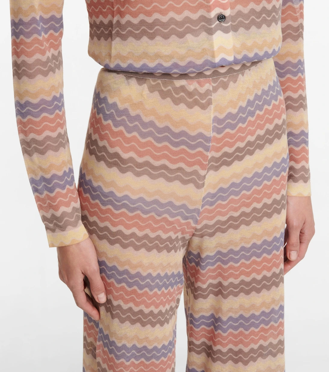 SIR - Zuri knit wide-leg pants