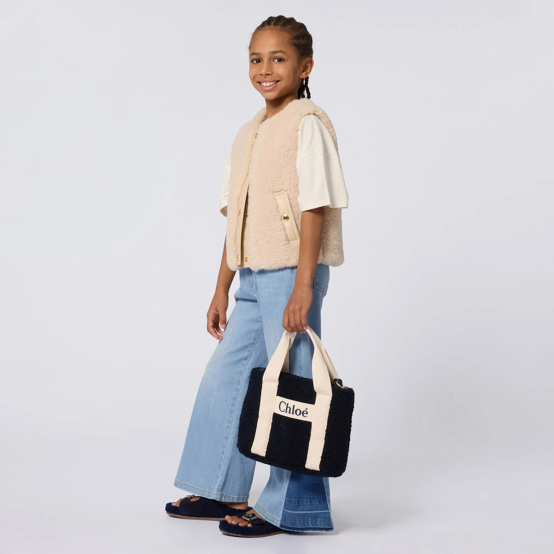 Chloé Kids - Buttoned vest