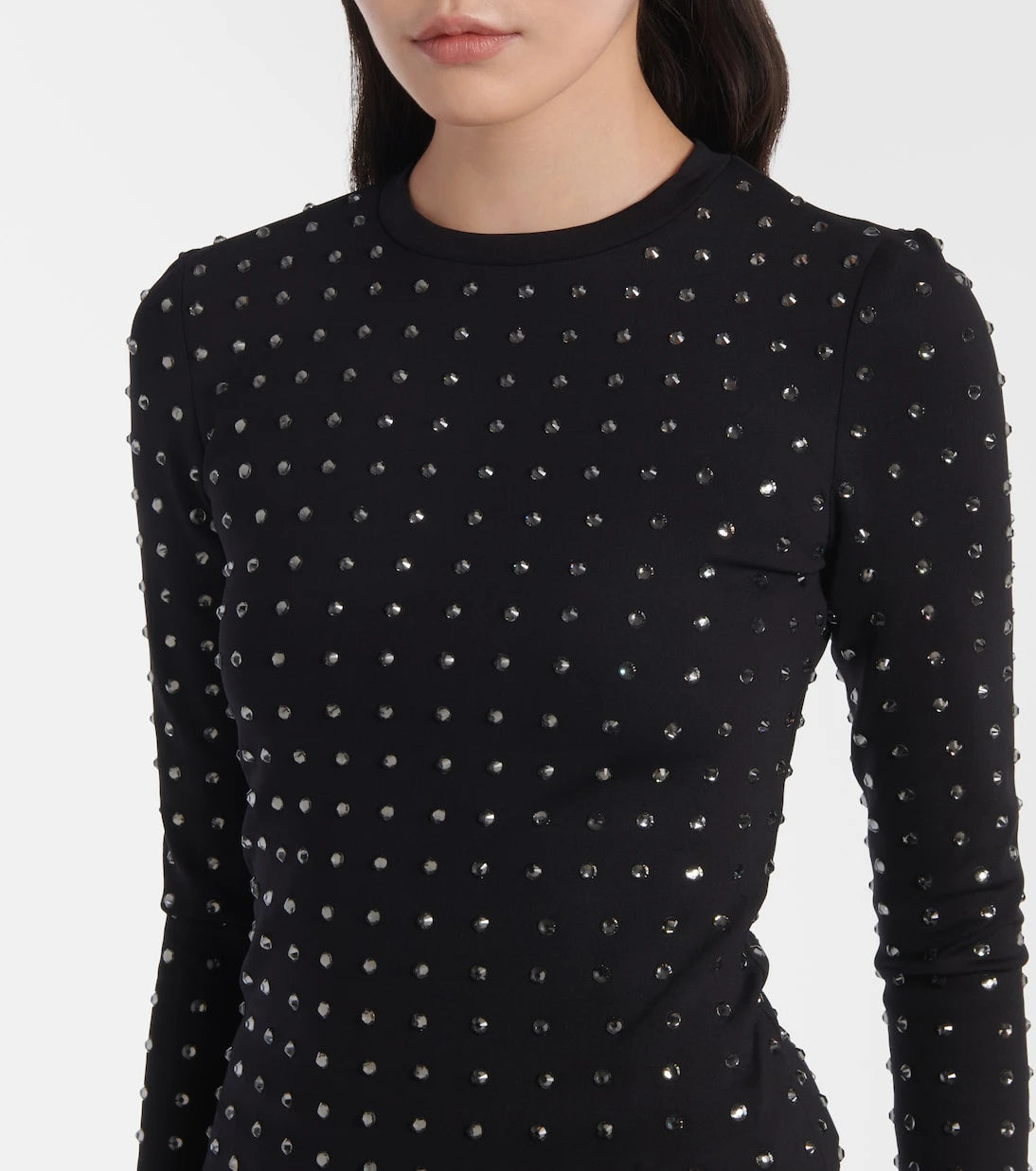 Sportmax - Negus crystal-embellished top