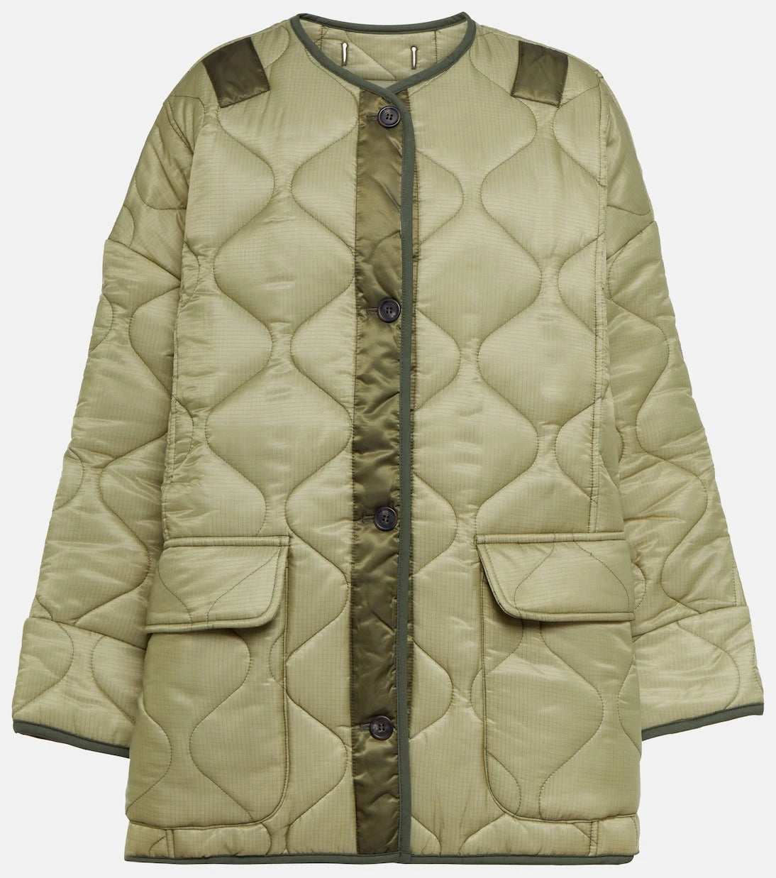 The Frankie Shop - Teddy oversized quilted jacket