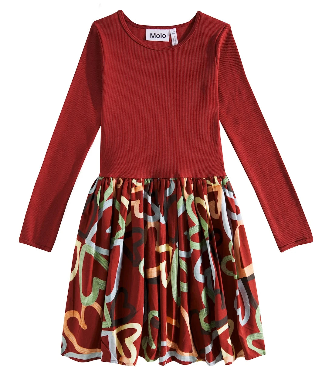 Molo - Casie printed cotton-blend dress