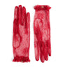 Valentino Garavani Red Lace VLogo Signature Gloves