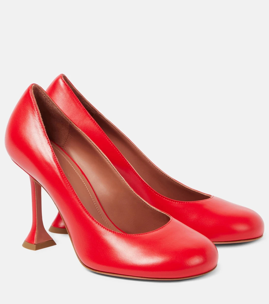 Amina Muaddi - Iris 95 leather pumps