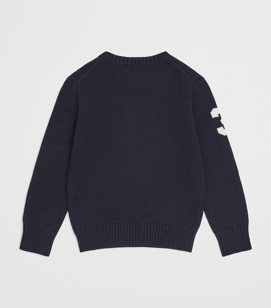 Ralph Lauren Kids Cotton Polo Bear Sweater (6-14 Years)