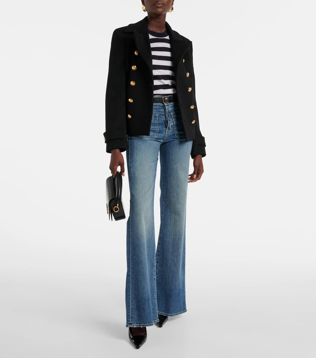 Nili Lotan - Meir striped wool and silk sweater