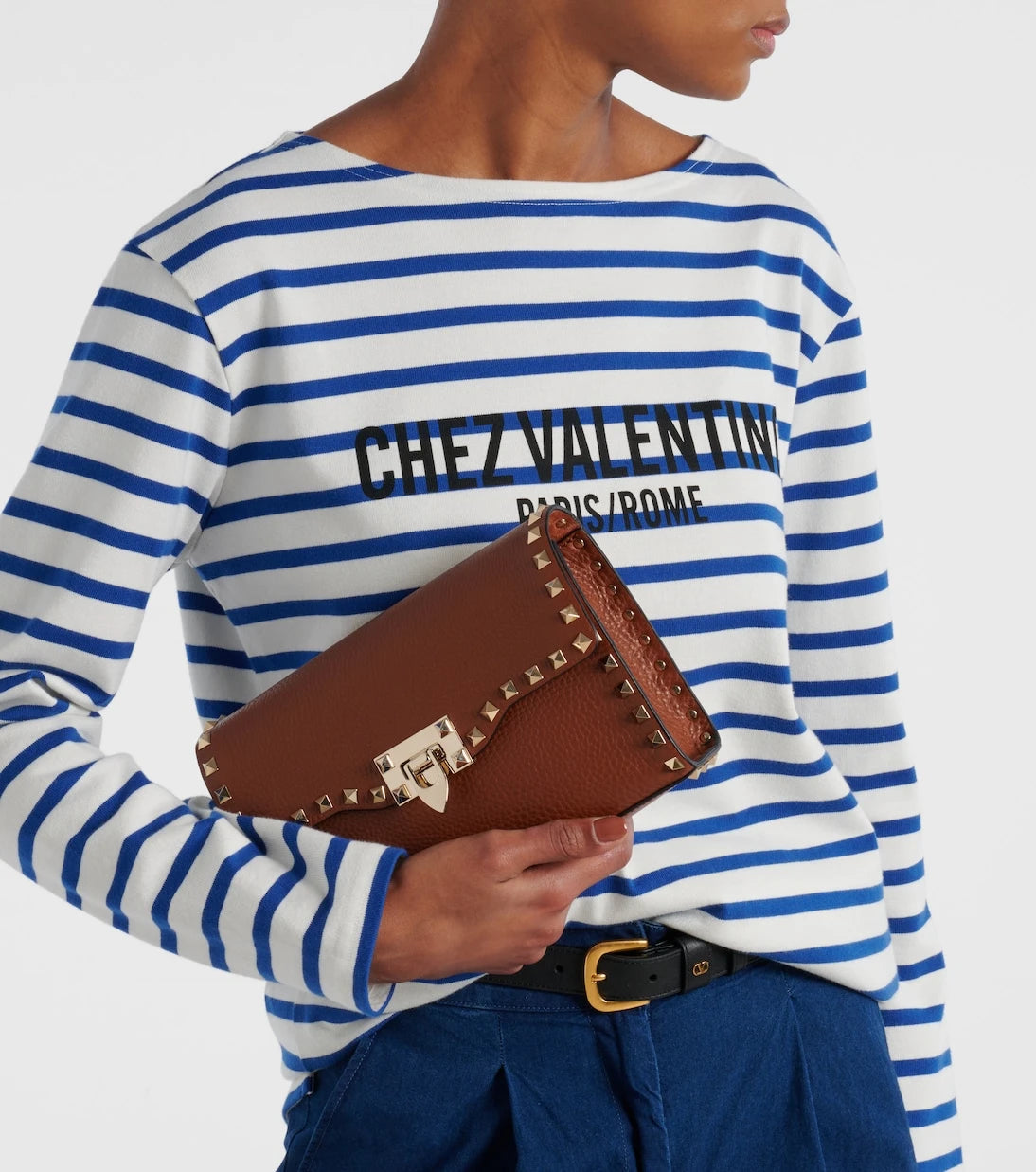 Valentino Garavani - Rockstud Small leather crossbody bag