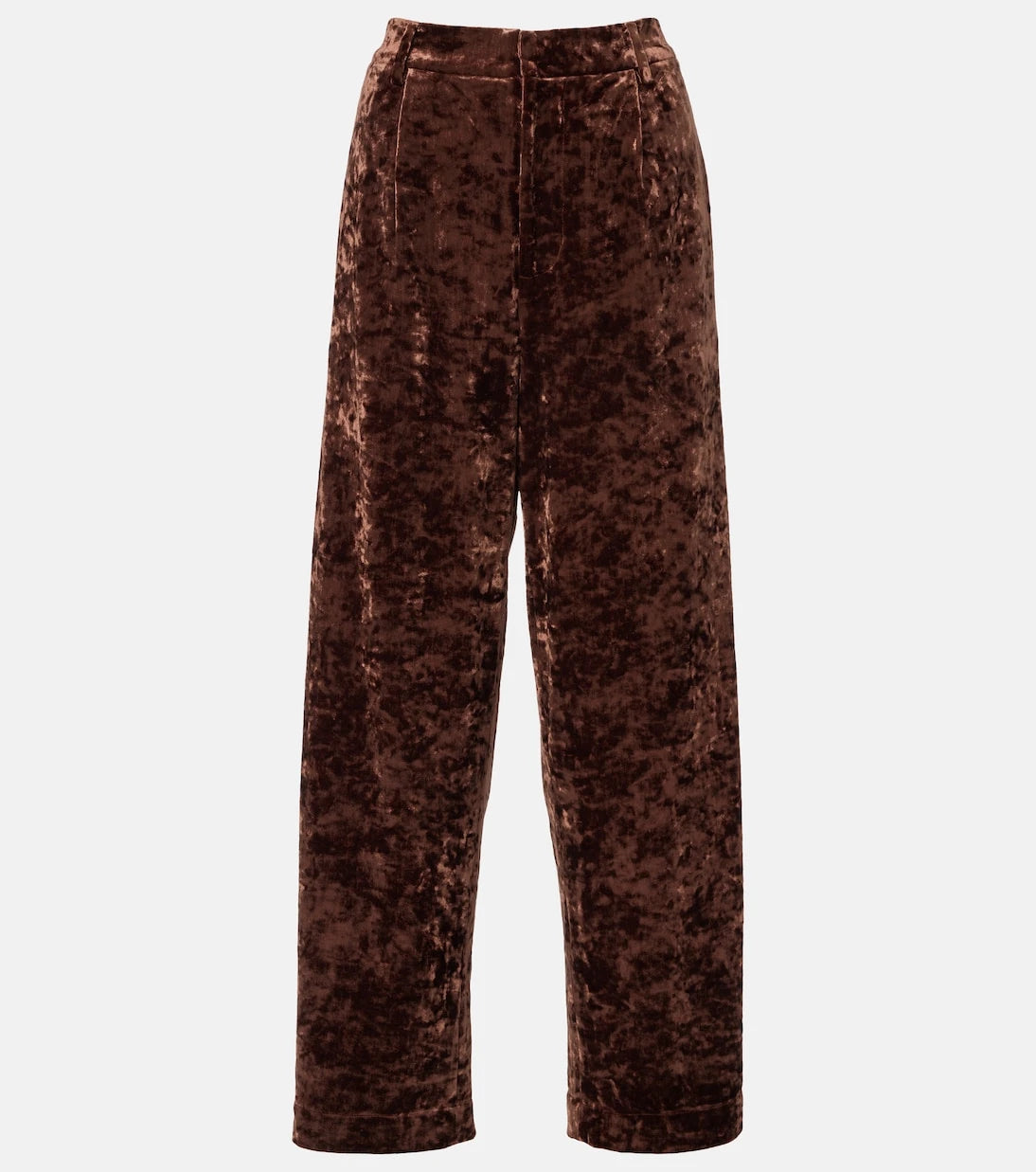 Xu Zhi - Velvet straight pants
