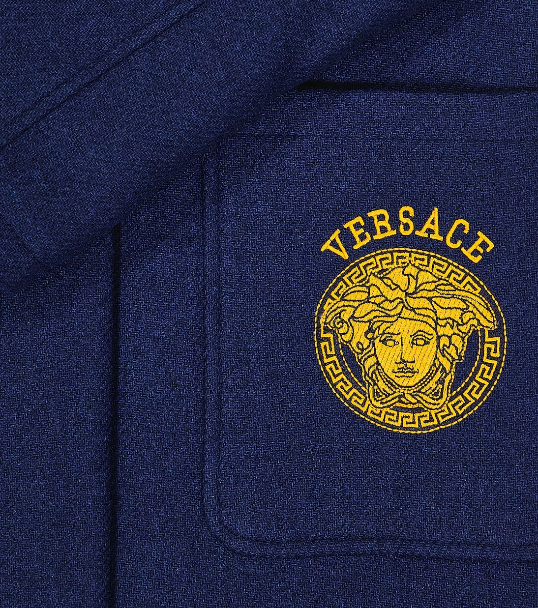 Versace Kids - Logo print coat