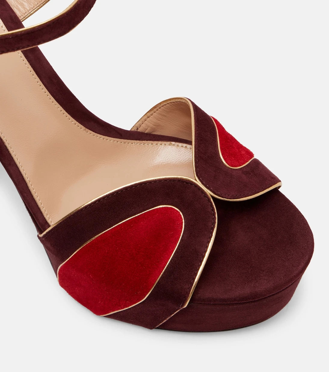 Gianvito Rossi - 125 suede platform sandals
